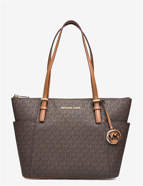 michael kors ew tz tote leather|Michael Kors handbags.